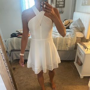 Express White Cocktail dress